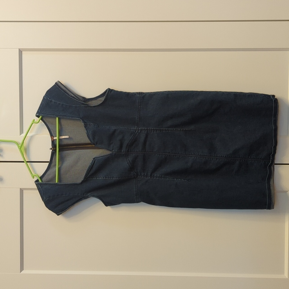 Free People Lia Denim Mini Dress
